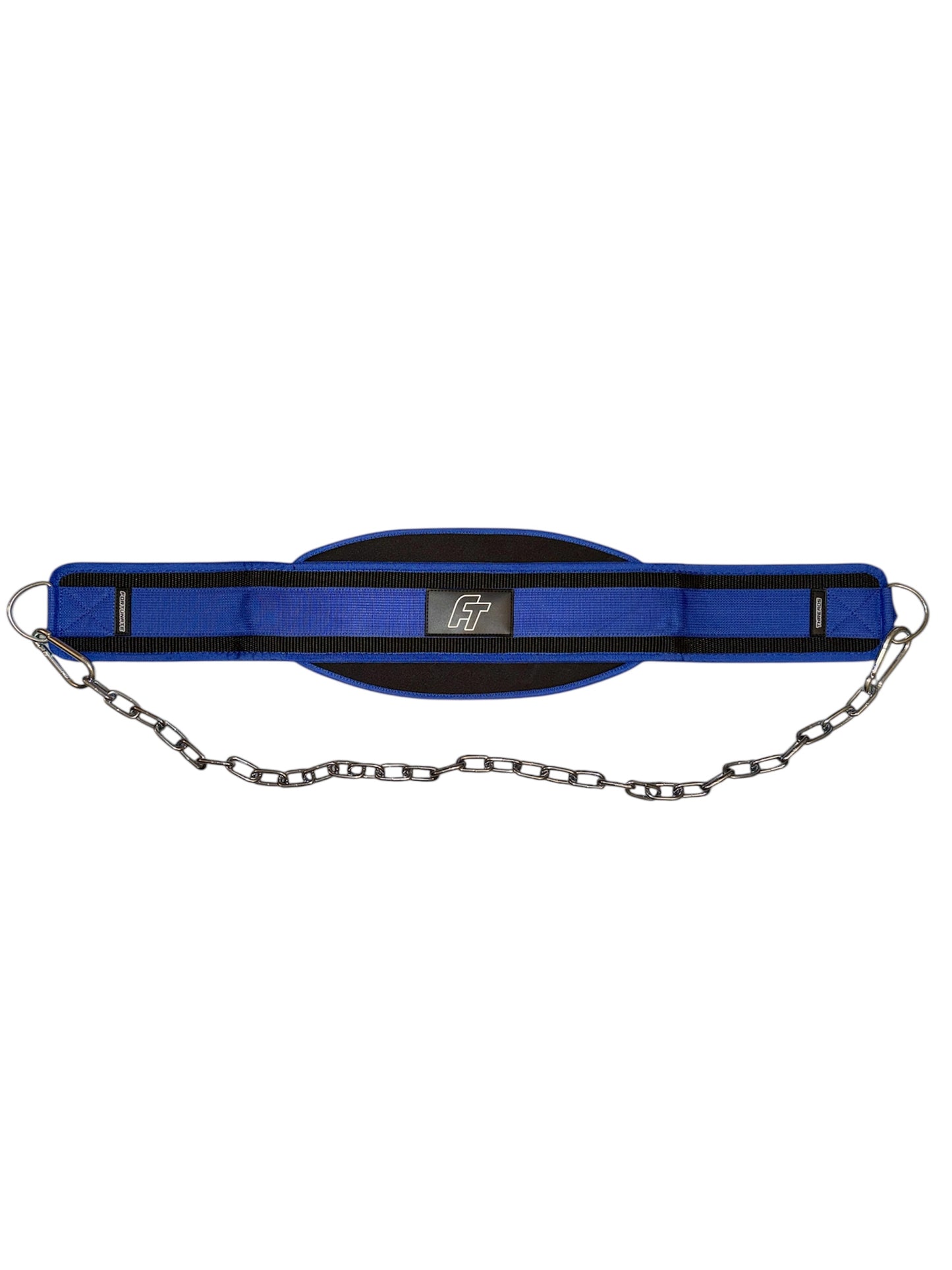 Gym Belt with Chain - Threads Blue