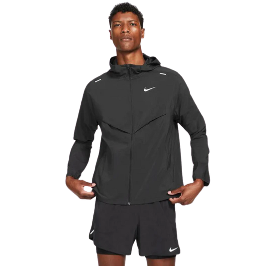 Nike Repel Windrunner Jacket (Black/White)